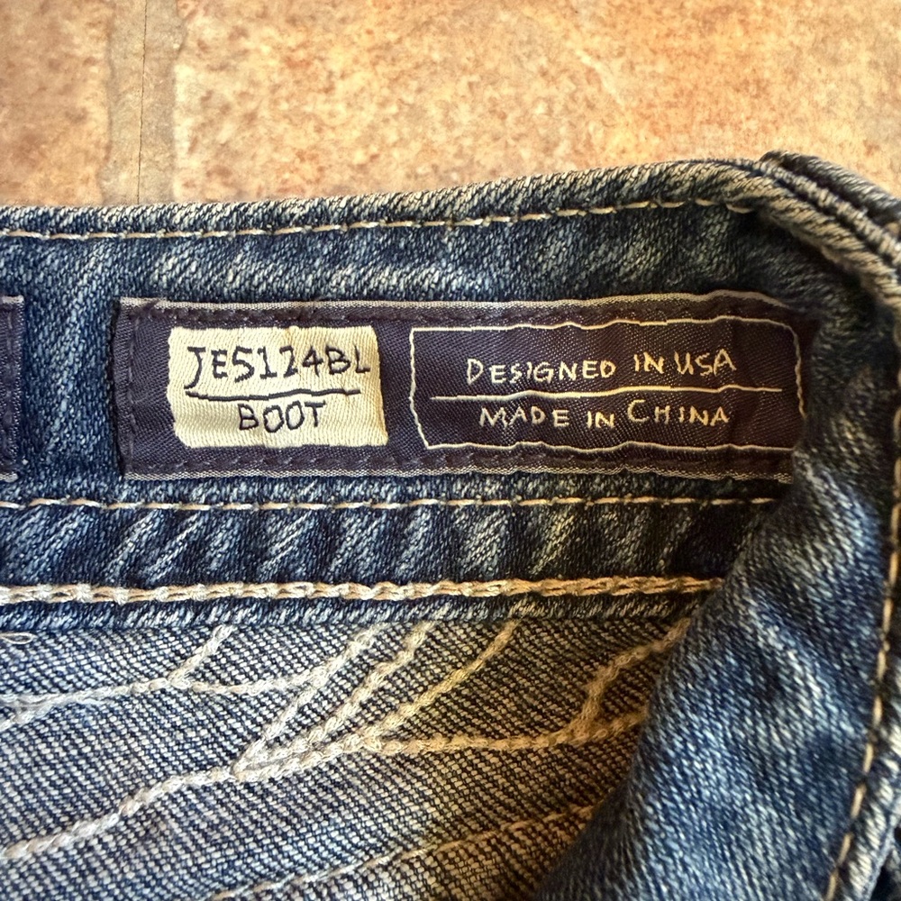 Miss Me Dark Blue Flare Jeans - Picture 4 of 6